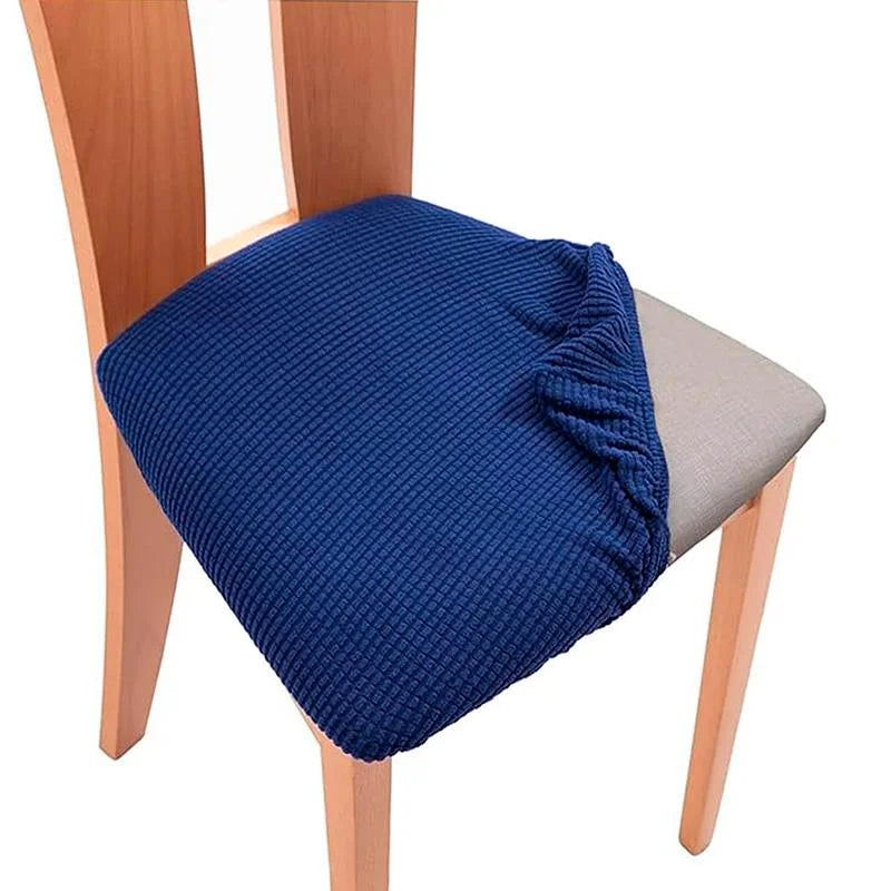 Funda Cubre Silla Elástica para Asiento Lavable - Color Azul